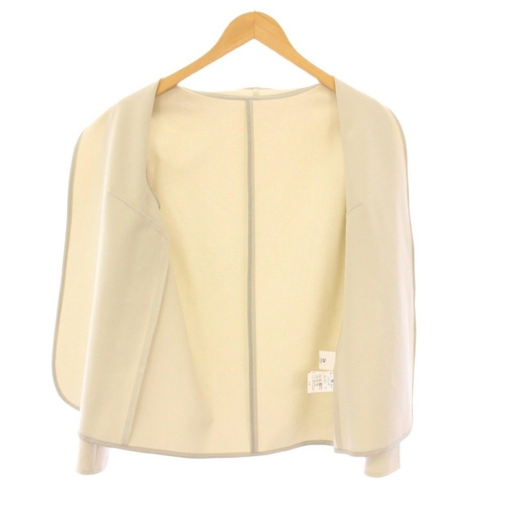 ソージュ SOEJU ストレッチファインライトジャケット ノーカラー