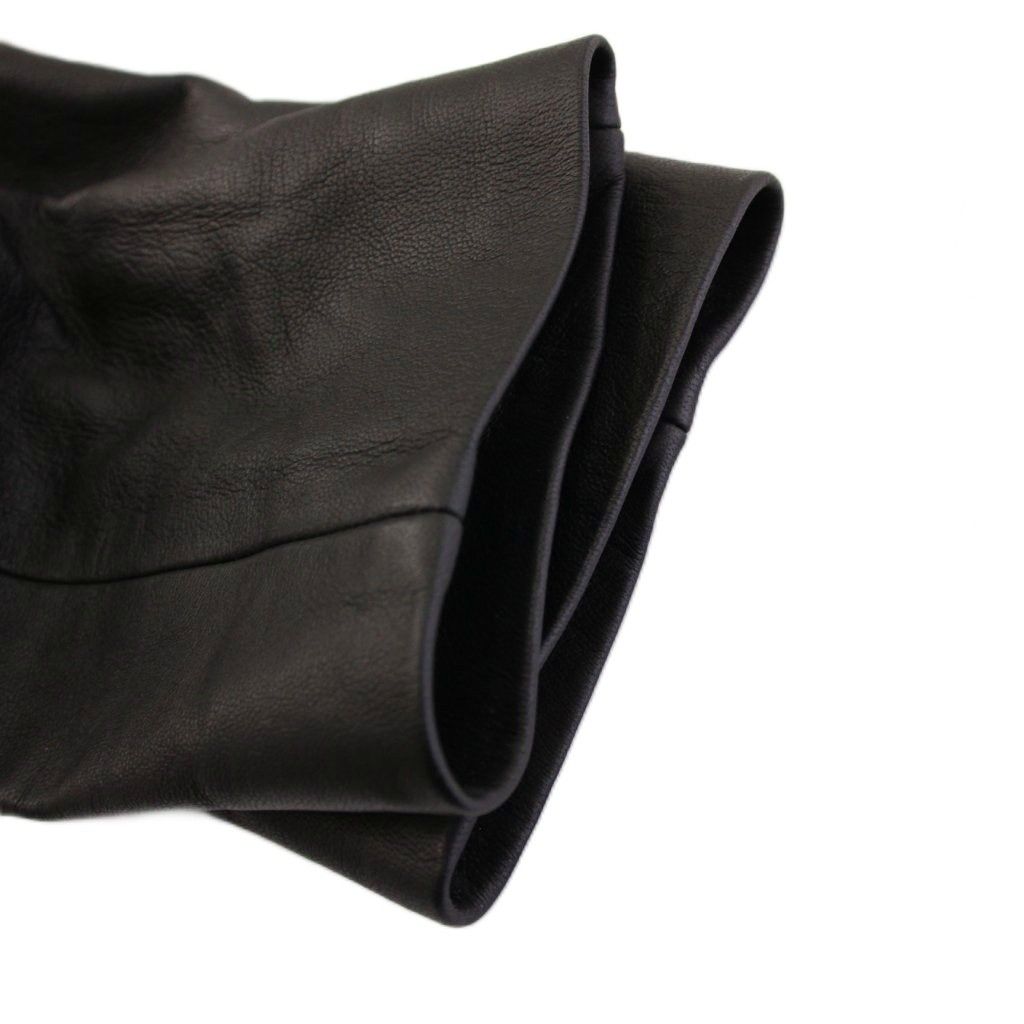 セオリー　美品フード付きソフトレザージップアップジャケット S 現行 2022 セオリー Theory 21AW SOFT LEATHER ZIP UP JKT ソフトレザージップ