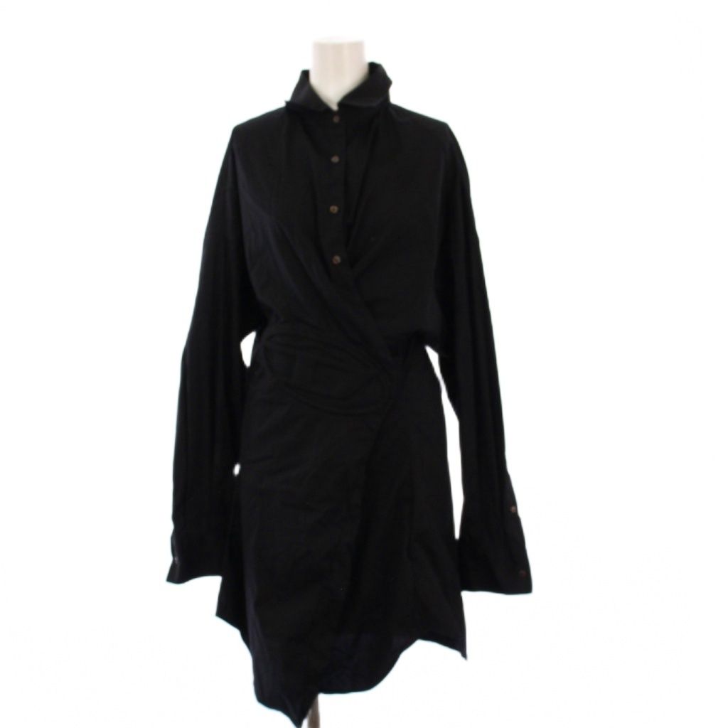 ディーゼル DIESEL D-Sizen-N2 DRESS シャツワンピース 長袖 ひざ丈