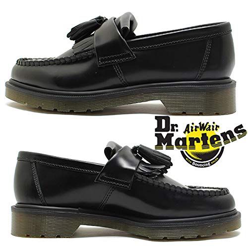 ドクターマーチン ADRIAN TASSEL LOAFER BLACK タッセル ローファー m 3 e 86 c 4 a 6