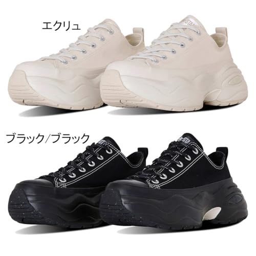 コンバース スニーカー 厚底 オールスター サージトレーナー ALL STAR OX ユニセックス大人 m d 1898 c 76