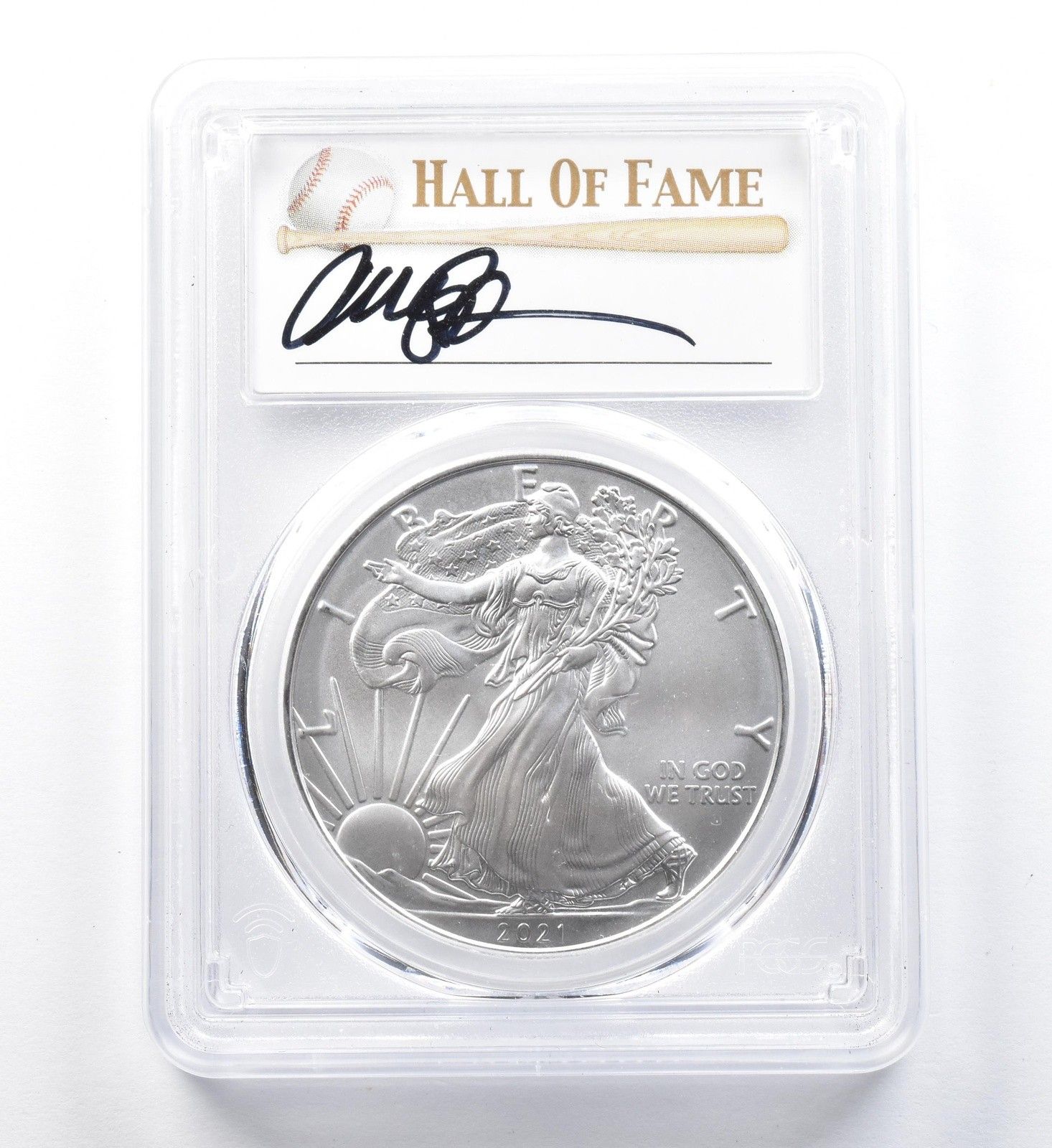 【新品】シルバー イーグル銀貨2021 Eagle PCGS MS70 T1 2021年 (P) アメリカン シルバー イーグル T1 サンドバーグ発行 FDOI