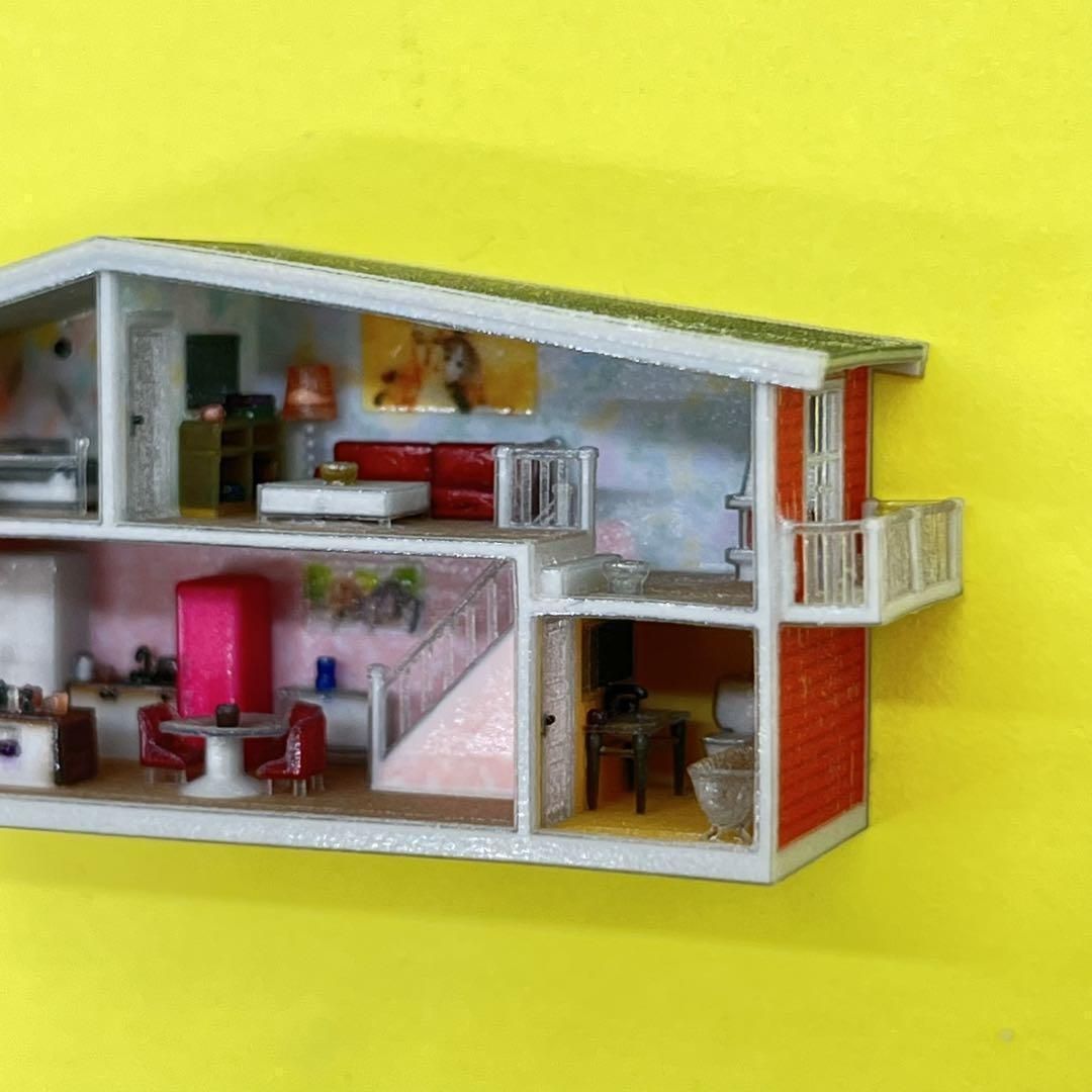 Nゲージ　ドールハウス　フィギュアに　1/64より小　ジオラマに　リカちゃんに Nゲージ ドールハウス フィギュアに 1/64より小 ジオラマに リカちゃんに