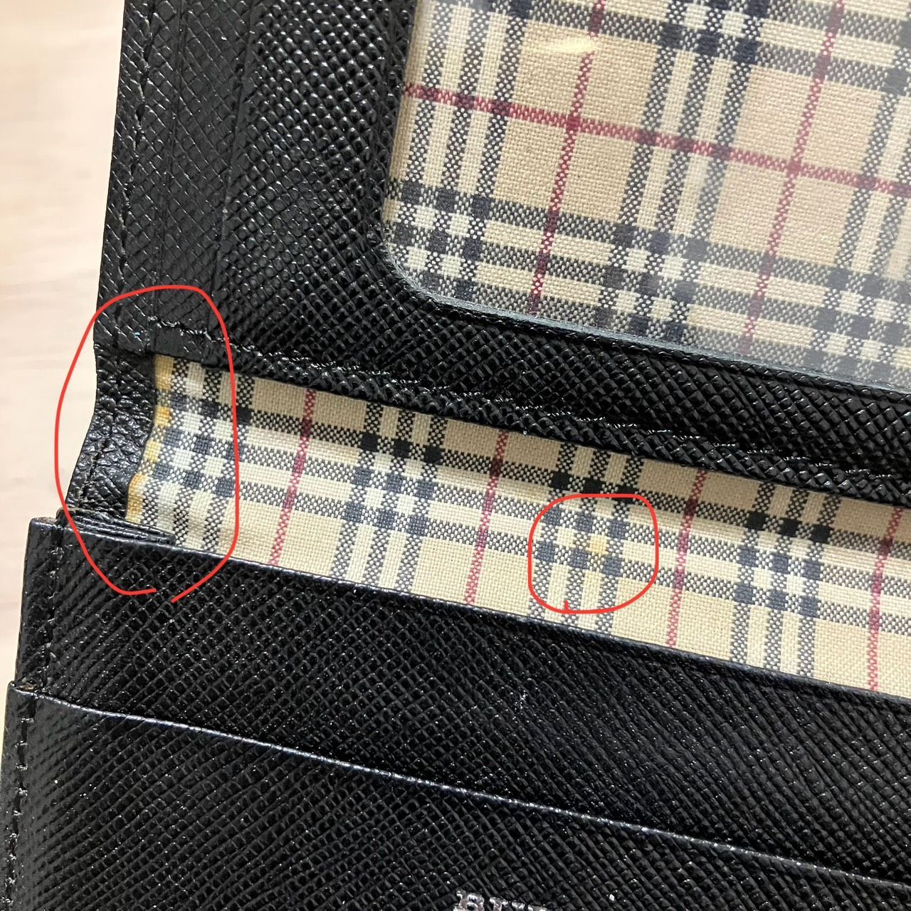 バーバリー BURBERRY 名刺入れ カードケース ノバチェック ブラック