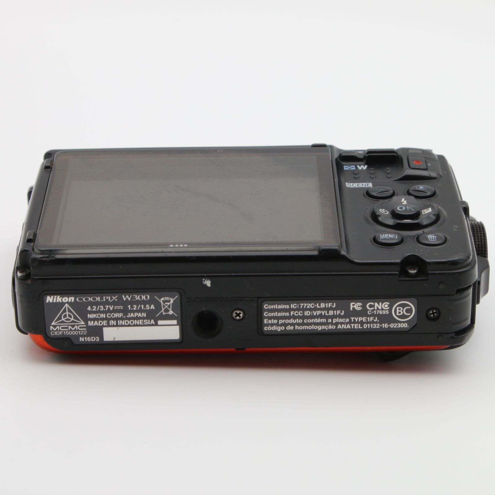 実用品】 Nikon COOLPIX W300 OR オレンジ 防水 デジタルカメラ - メルカリ