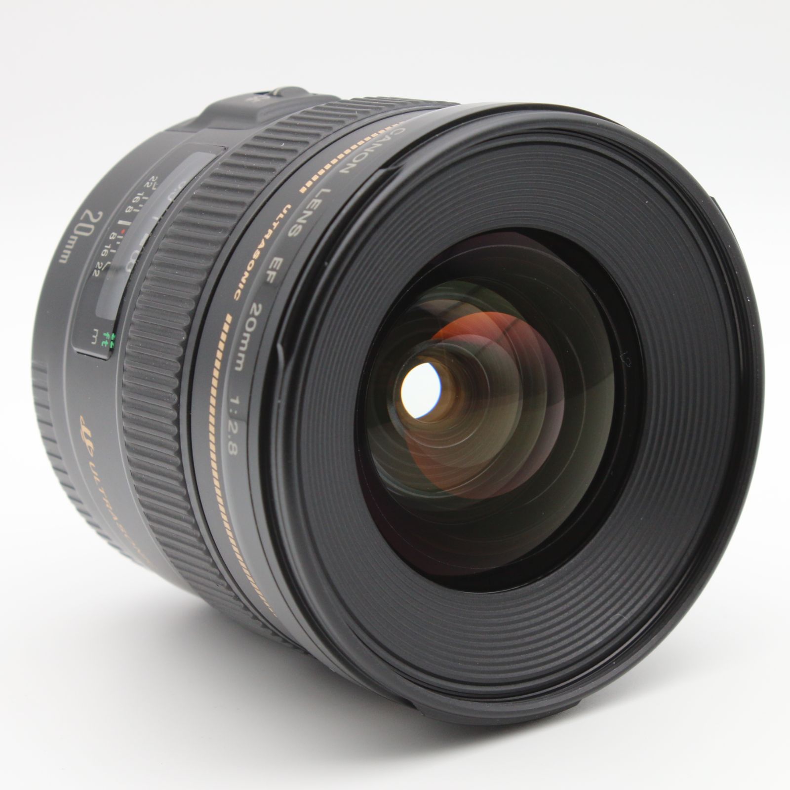 極上品】 Canon EF 20mm F2.8 USM フルサイズ 単焦点レンズ #0450128