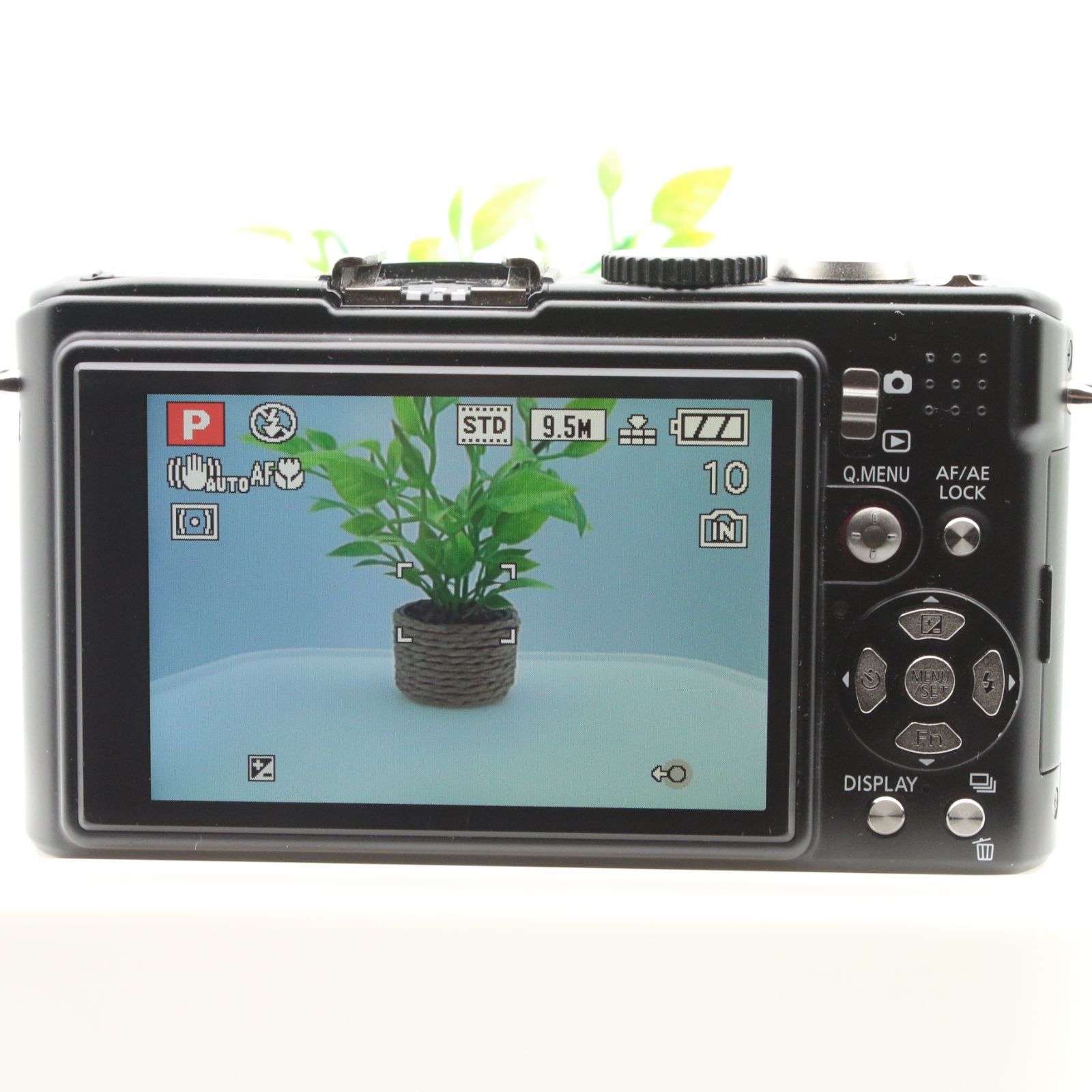 【発送メチャ早】パナソニック LUMIX LX3 ブラック 中古品 Panasonic LUMIX DMC-LX3 Digital Camera 10.1 MP with Accessories
