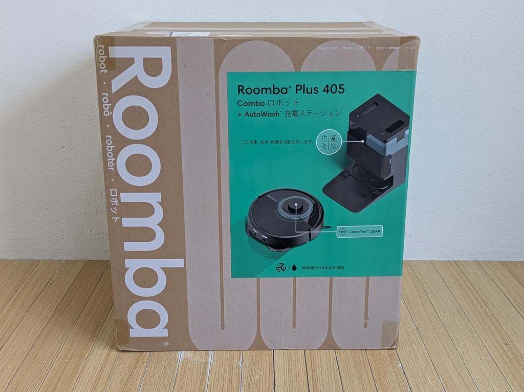 未開封 iRobot アイロボット Roomba Plus 405 Combo ロボット+AutoWash