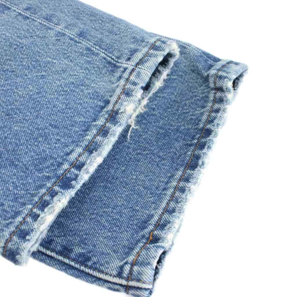 リーバイスプレミアム Levis PReMIUM SELVEDGE DENIM 501 デニムパンツ ジーンズ ジーパン Gパン ボタンフライ W24L30 水色 ライトブルー /AN54