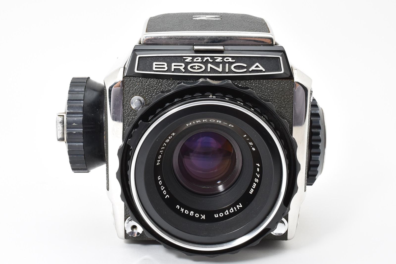□ 美品 □ ゼンザブロニカ ZENZA BRONICA S2 レンズ付 ≪動作光学良好