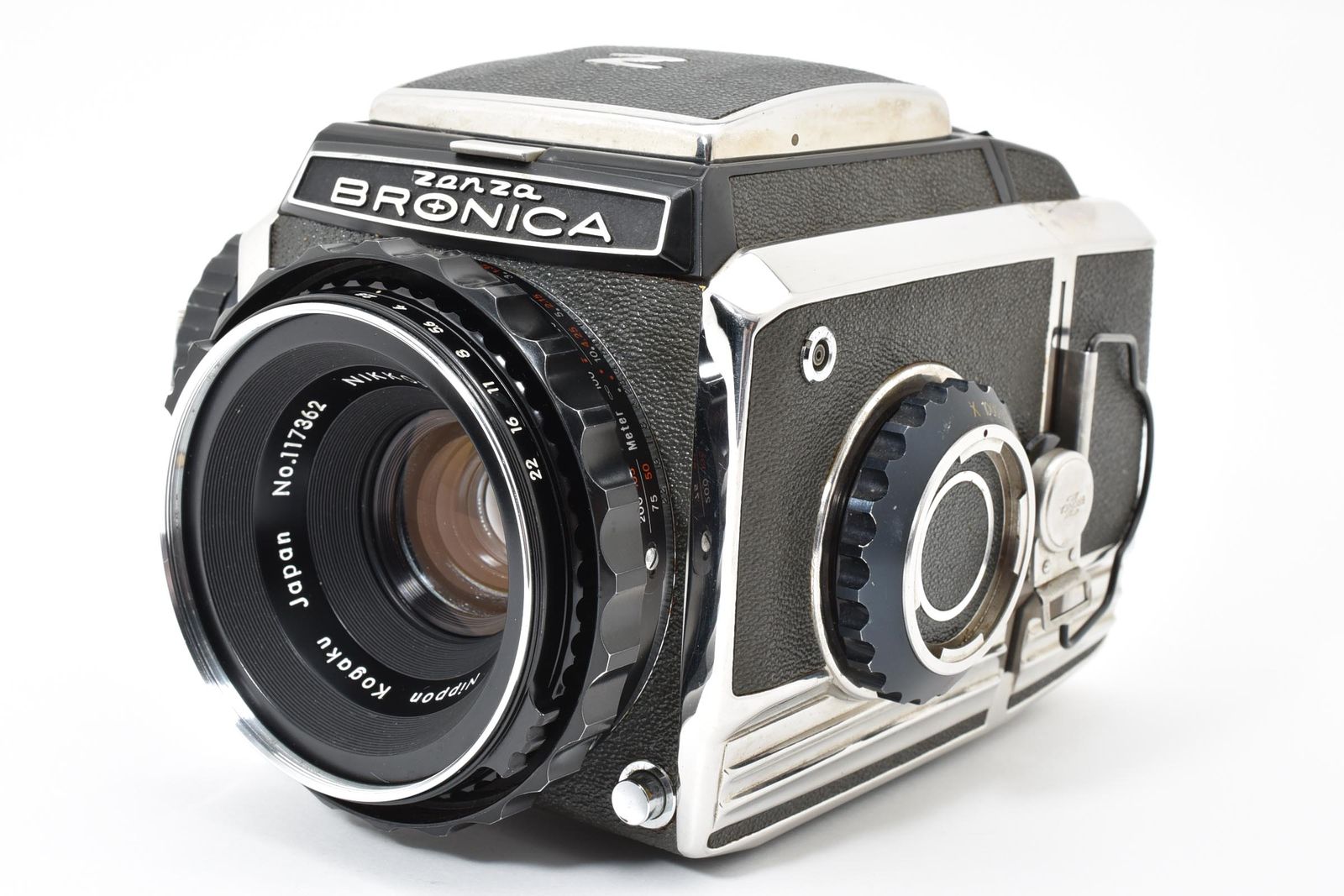□ 美品 □ ゼンザブロニカ ZENZA BRONICA S2 レンズ付 ≪動作光学良好