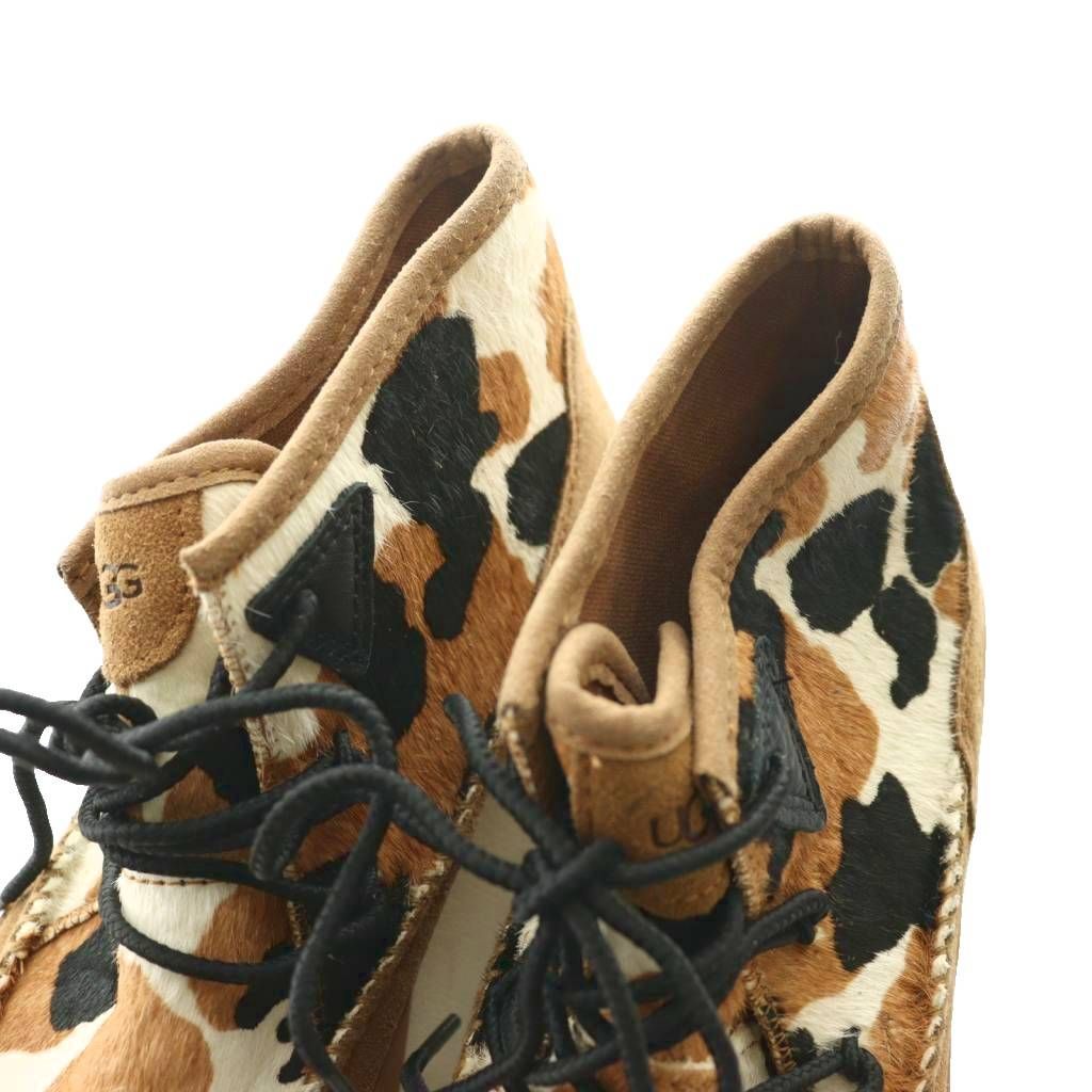 アグ オーストラリア UGG australia マリン ブーティー カウ プリント