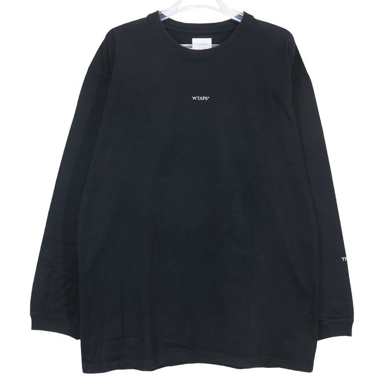 WTAPS Urban Territory 長袖　ロンT新品 ブラック WTAPS ダブルタップス 21SS URBAN TERRITORY/TEE.LS 211ATDT-LT02S
