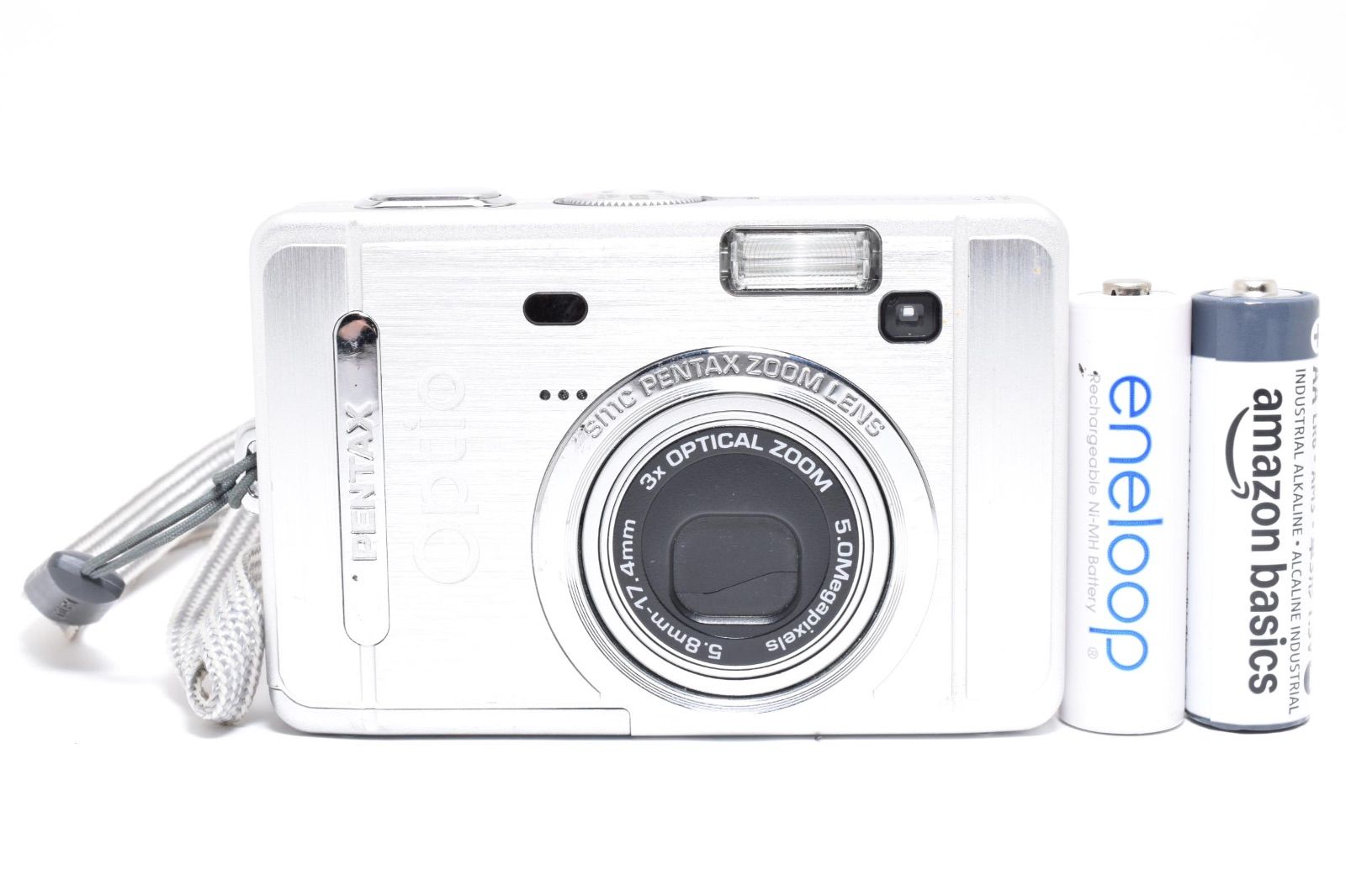 ペンタックス PENTAX Optio S50 シルバー コンパクトデジタルカメラ