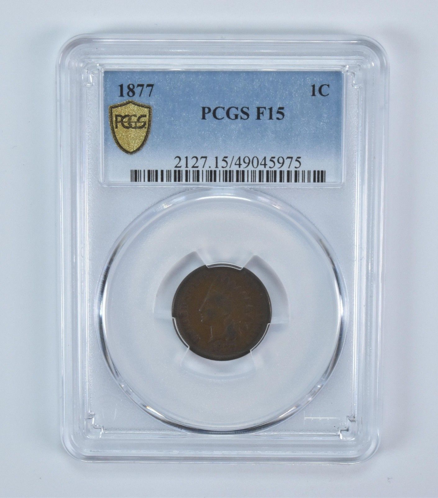 1877年インディアンヘッドセント F15 PCGS *6058 - メルカリ