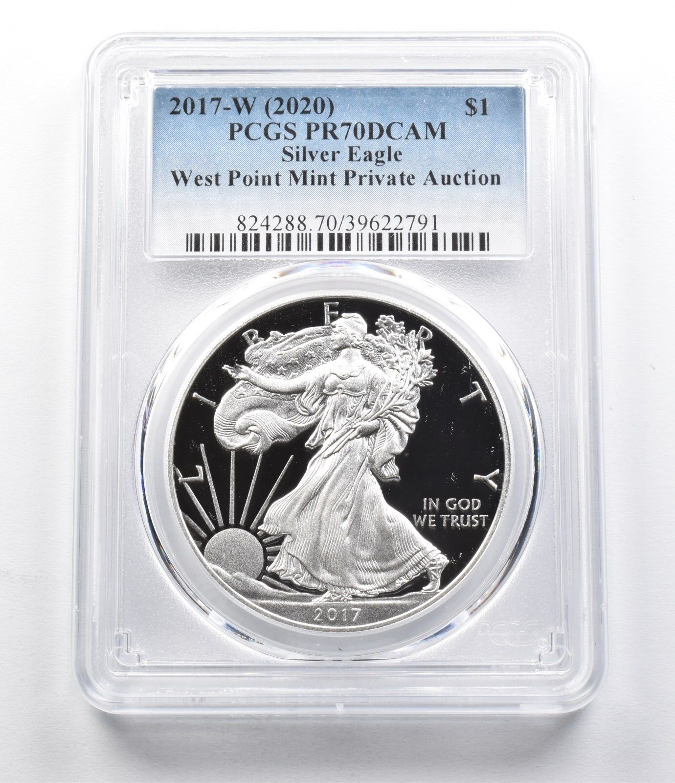 PR70DCam 2017-W (2020) アメリカン・シルバー・イーグル ウェスト