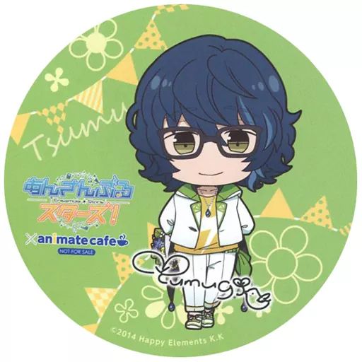 中古】コースター(キャラクター) 青葉つむぎ(サイン入りver