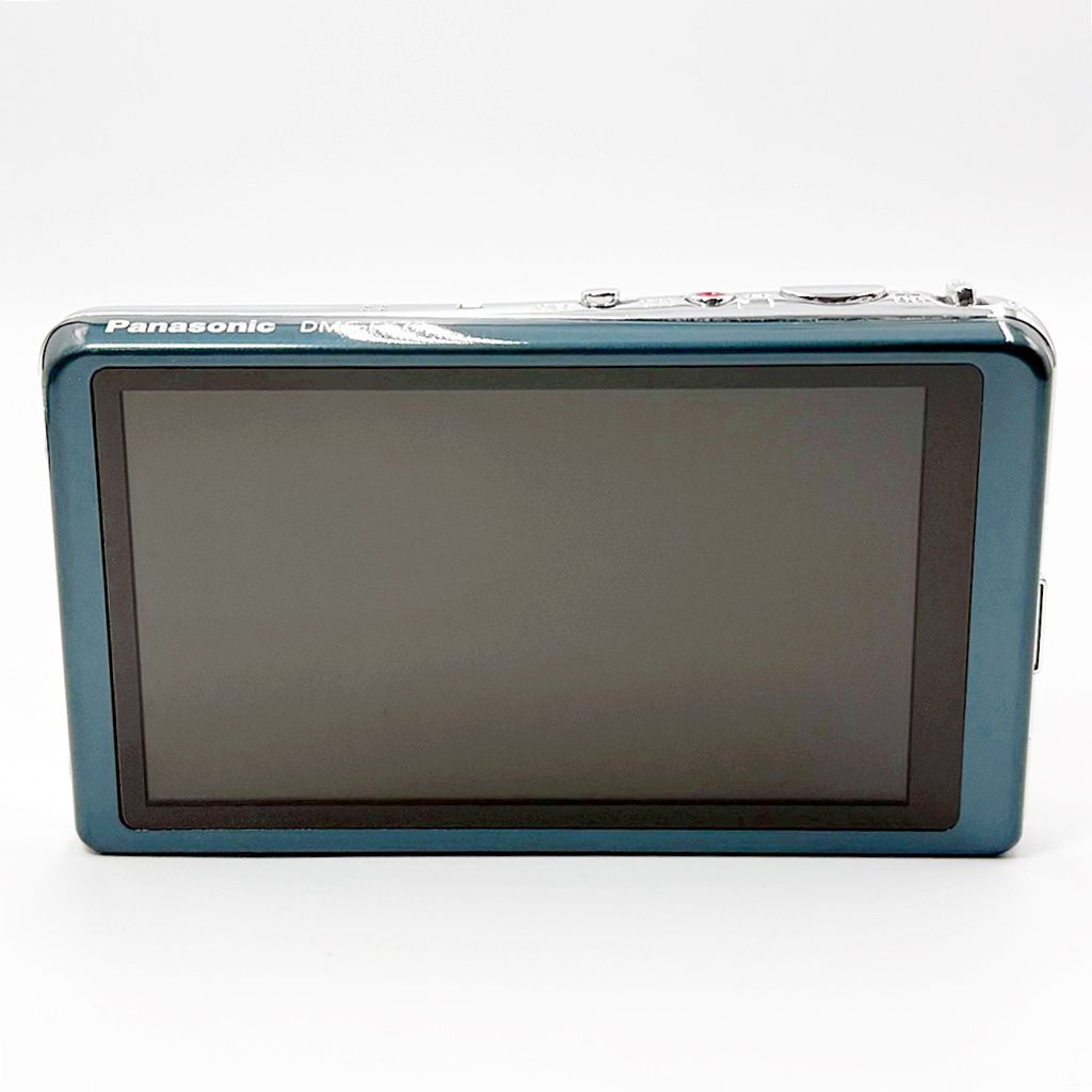 パナソニック Panasonic LUMIX DMC-FX77 スエードブルー コンデジ