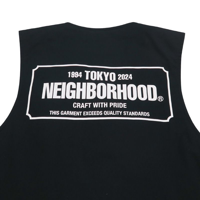 新品 NEIGHBORHOOD ネイバーフッド 24SS PADDED WORK VEST 241TSNH 