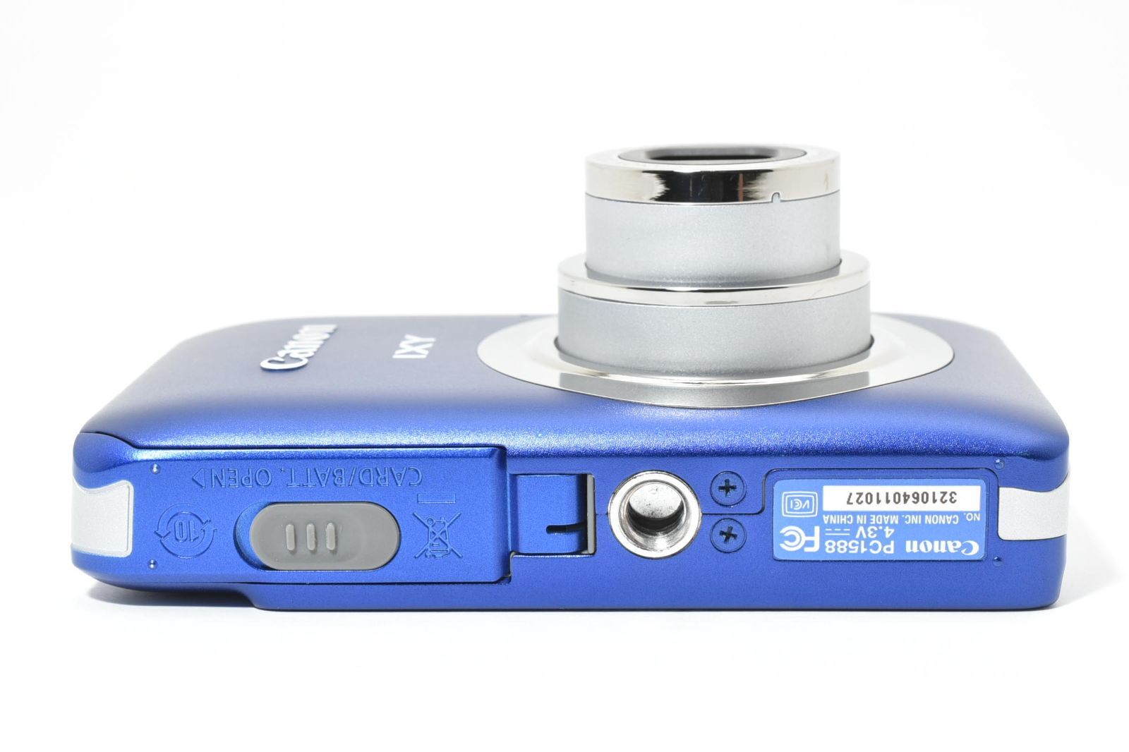 Canon IXY 210F デジタルカメラ ブルー バッテリーチャージャー付き 良品 Canon Ixy 210F ブルー バッテリーチャージャーセット！ - メルカリ