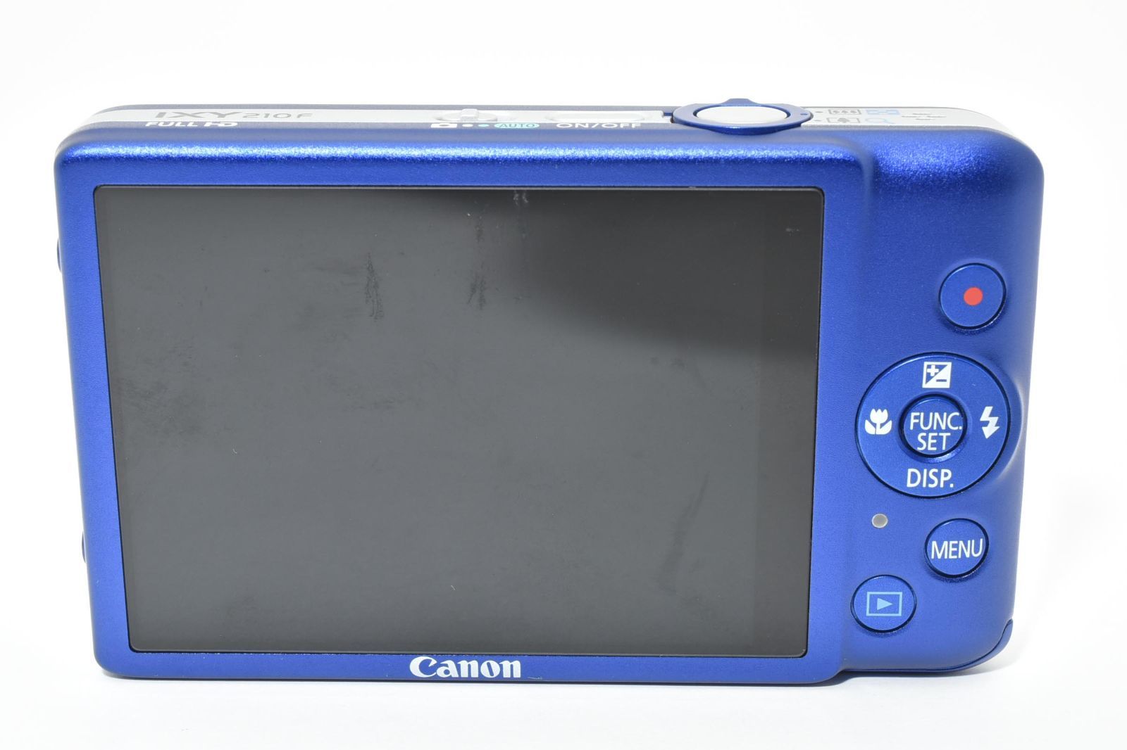 Canon IXY 210F デジタルカメラ ブルー バッテリーチャージャー付き