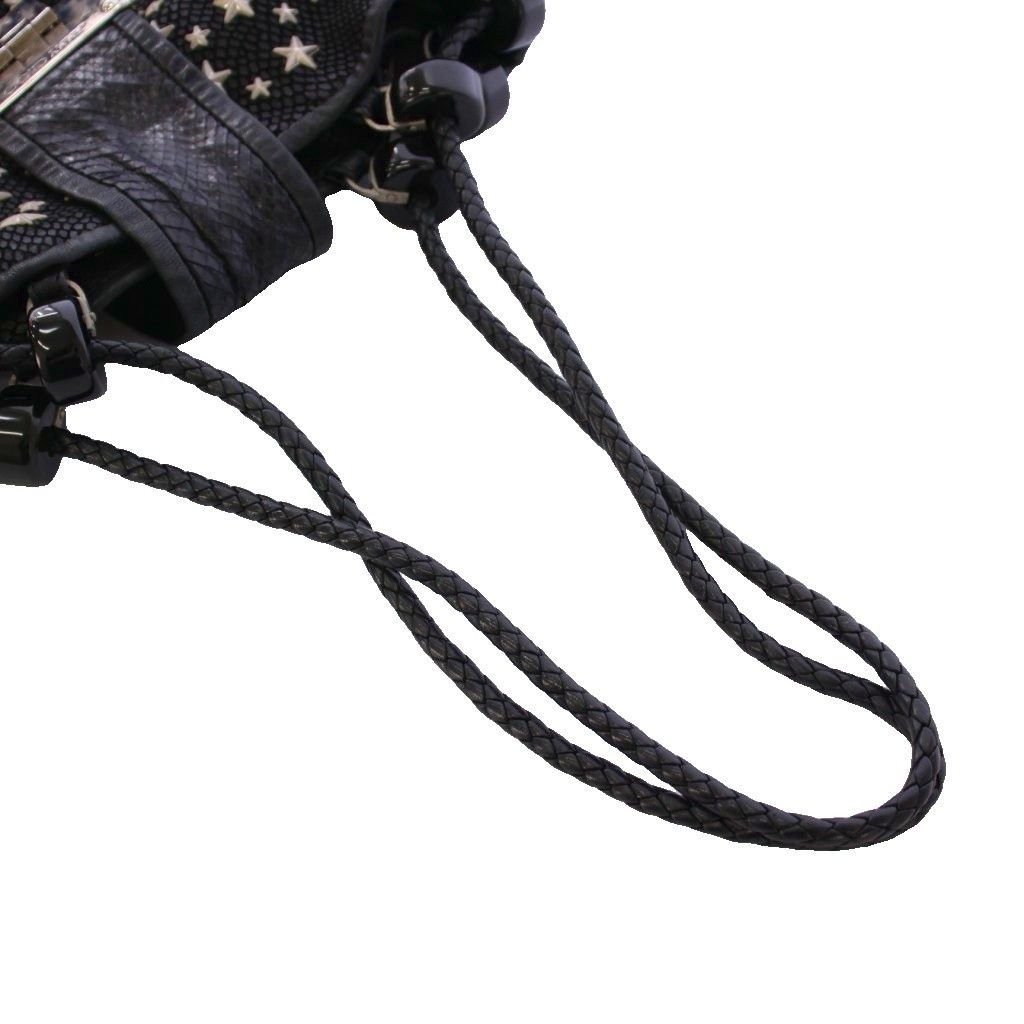 ジミーチュウ JIMMY CHOO ハンドバッグ スタッズ 星柄 スター柄 バイ