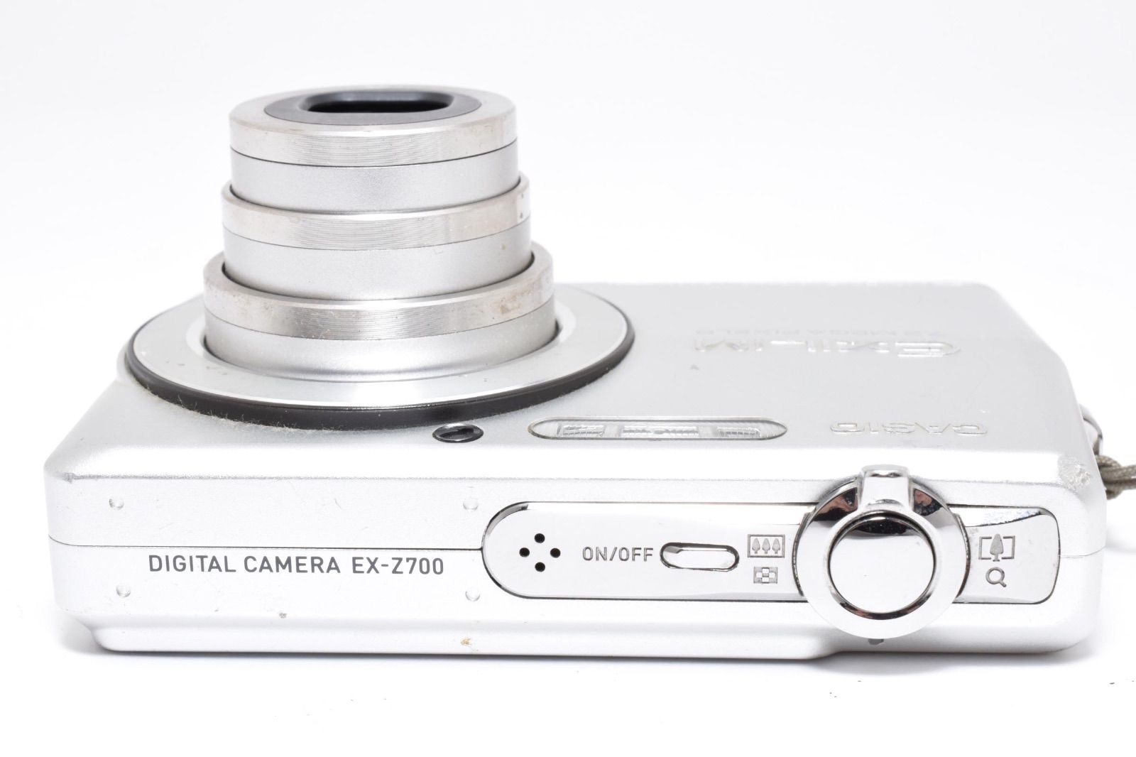 カシオ CASIO EXILM EX-Z700 シルバー コンパクトデジタルカメラ