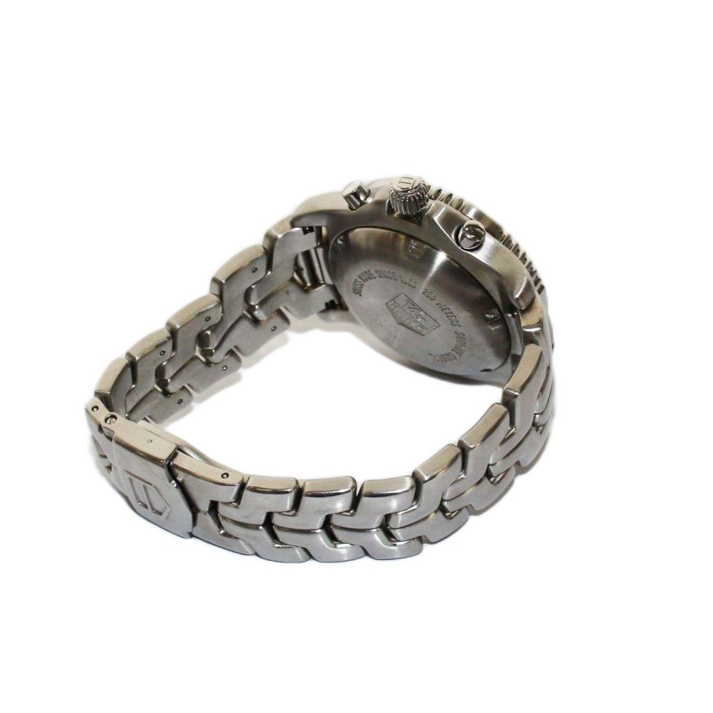 TAG HEUER タグホイヤー リンク クロノグラフ 自動巻き CT2110 タグホイヤー TAG HEUER リンク 腕時計 自動巻 クロノグラフ 黒文字盤