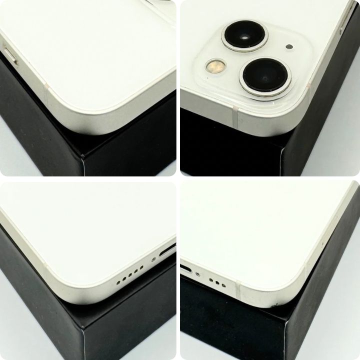 iPhone 13 128GB ホワイト SIMフリー Aランク バッテリー最大容量100