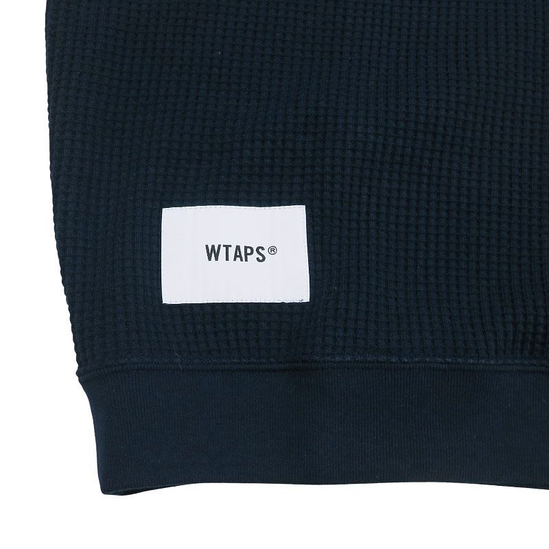 新品 WTAPS ダブルタップス 24AW WAFFLE/LS/COTTON 242ATDT-CSM21