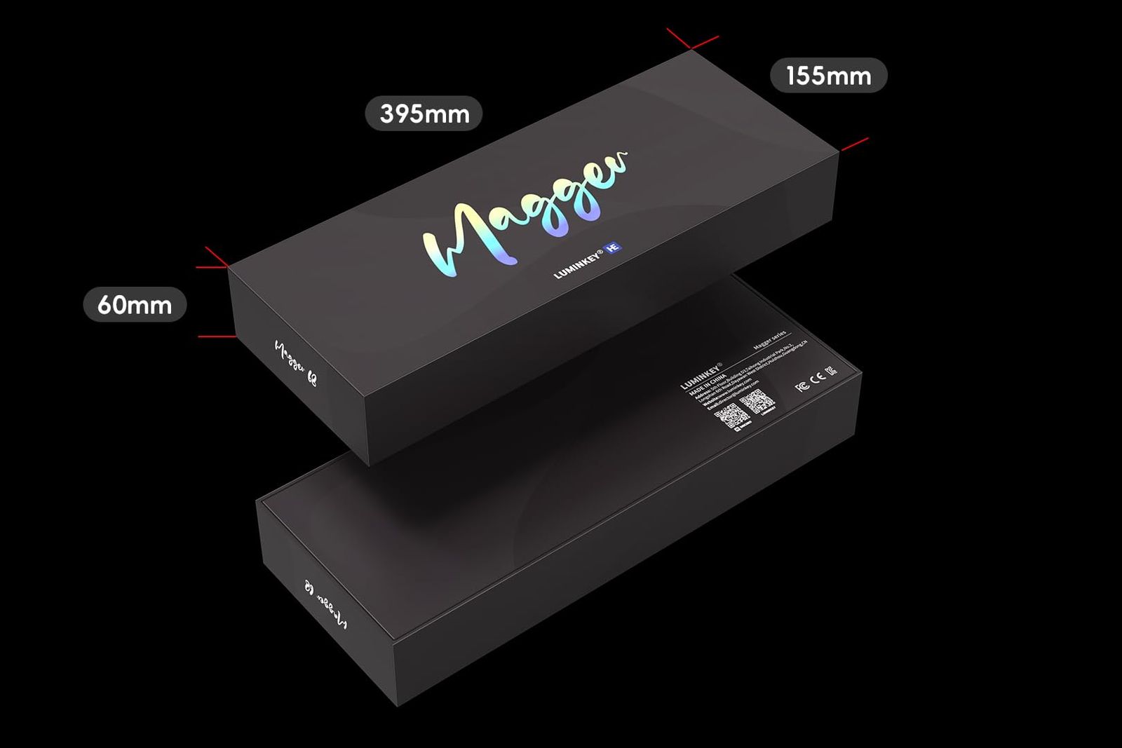 レミピンネイビー 新品 LUMINKEY Magger 68 HE Performance Ano-Black 日本正規代理店