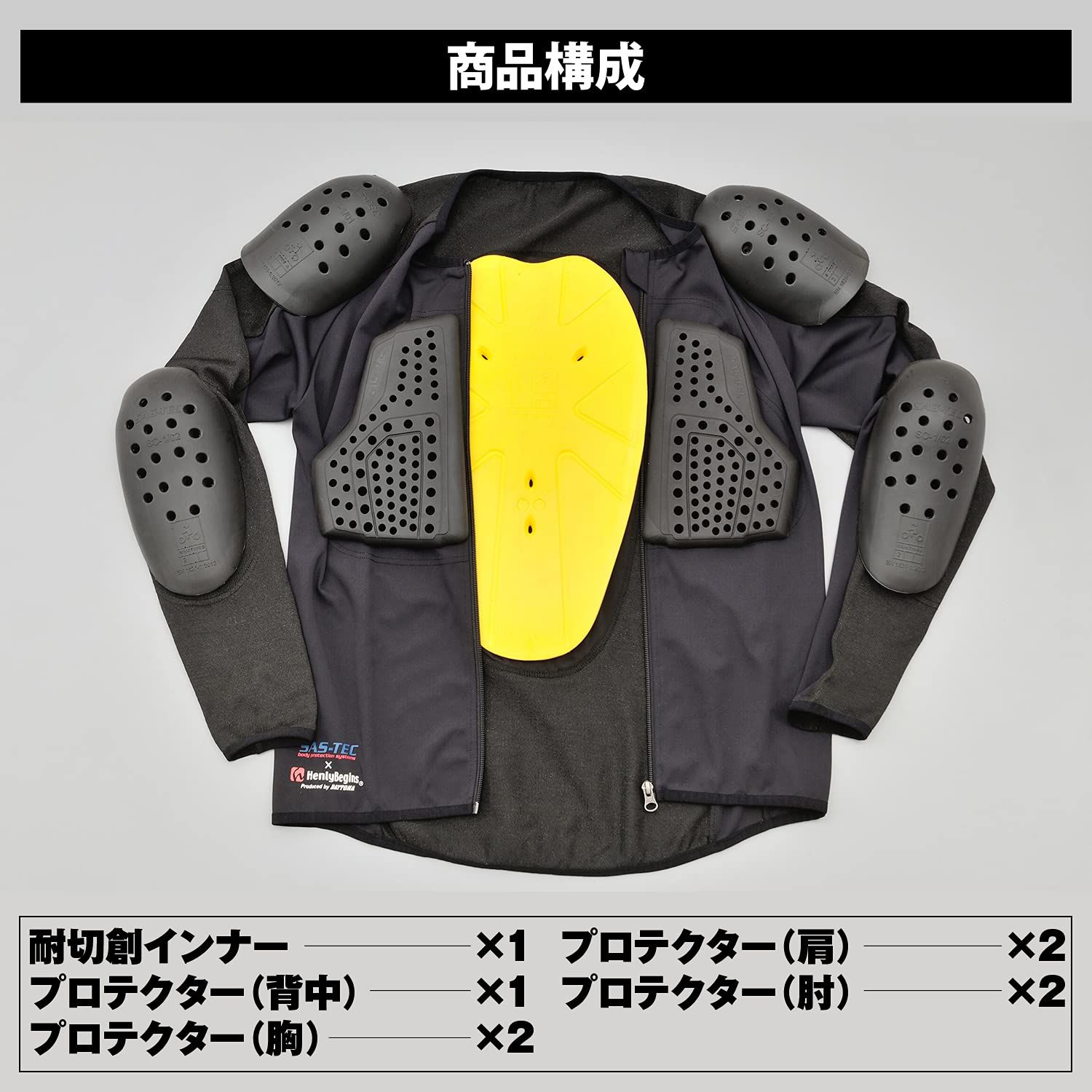 新品 デイトナ(Daytona) バイク プロテクター インナー ウェア CE規格