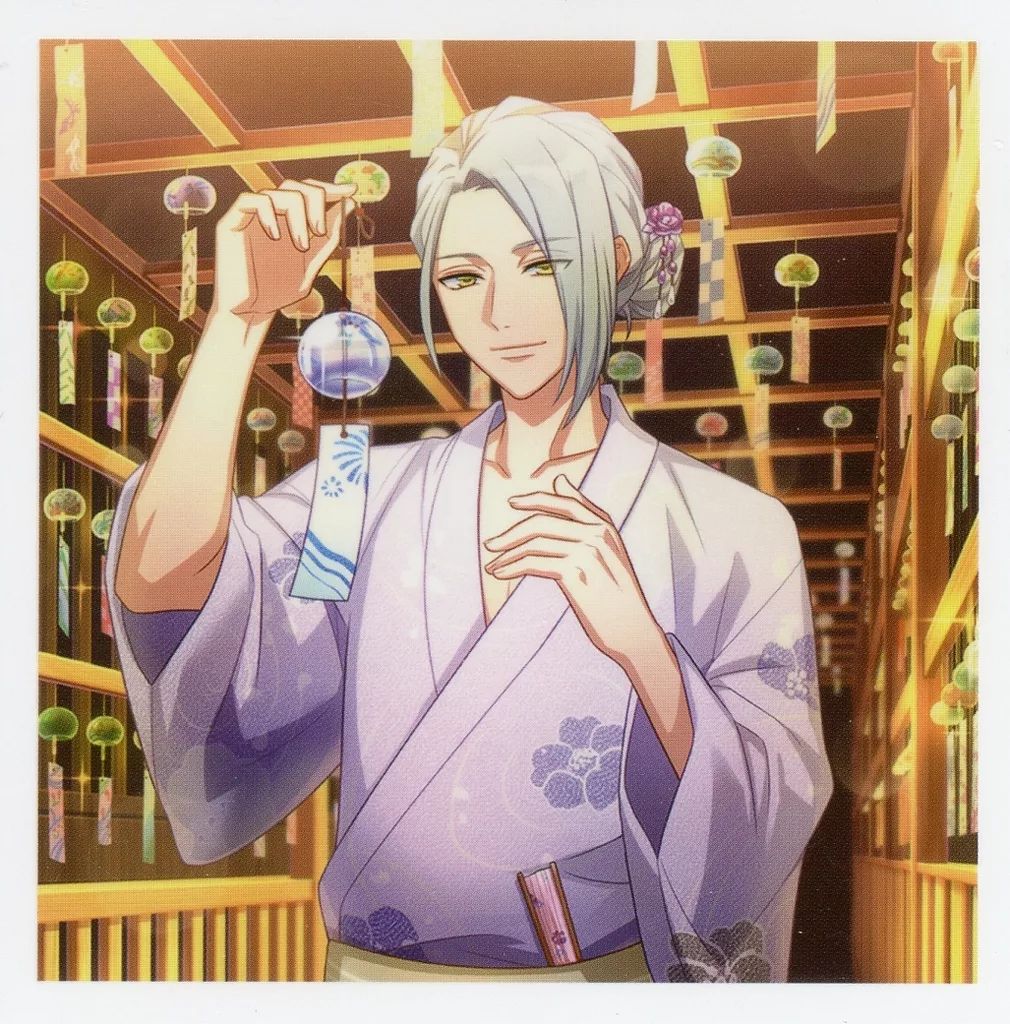 中古】キャラカード 雪白東(ノーマル/浴衣/開花後) 「A3!(エースリー 