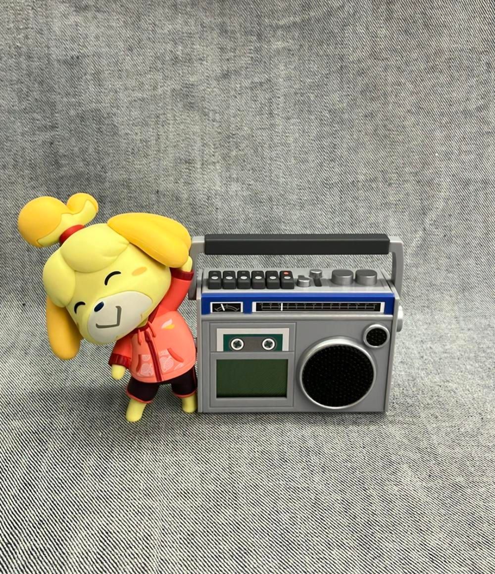 バンダイ あつまれ どうぶつの森 一番くじ 〜とことん満喫! 島民気分な新生活〜 A賞 ラジカセで体操! しずえのアラーム時計 フィギュア