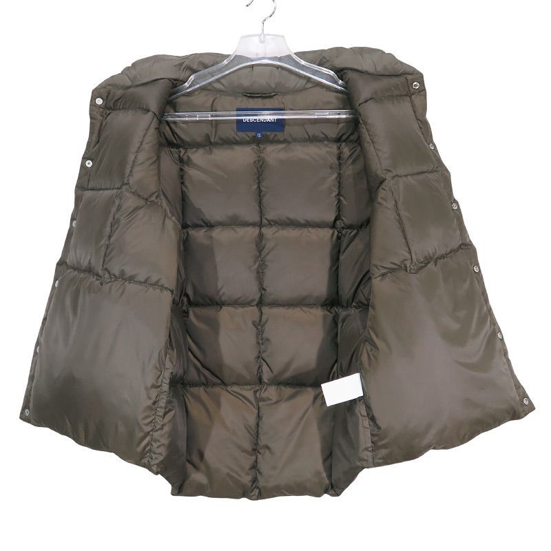 新品同様 DESCENDANT ディセンダント 22AW ACRE PADDING VEST 222BRDS