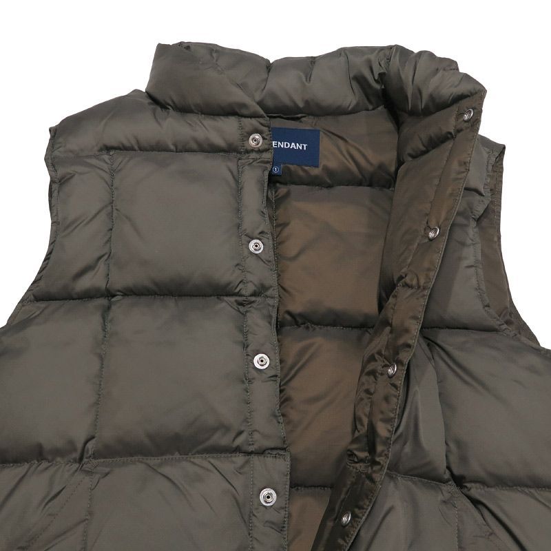 新品同様 DESCENDANT ディセンダント 22AW ACRE PADDING VEST 222BRDS