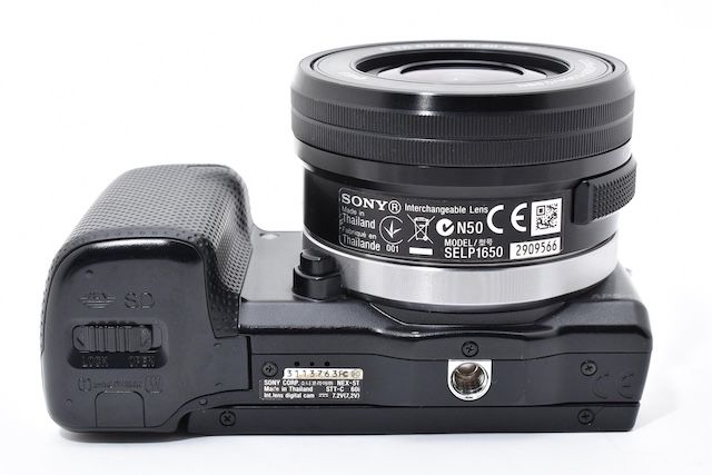 並品＞ SONY ソニー デジタル一眼カメラ「NEX-5T」パワーズームレンズ