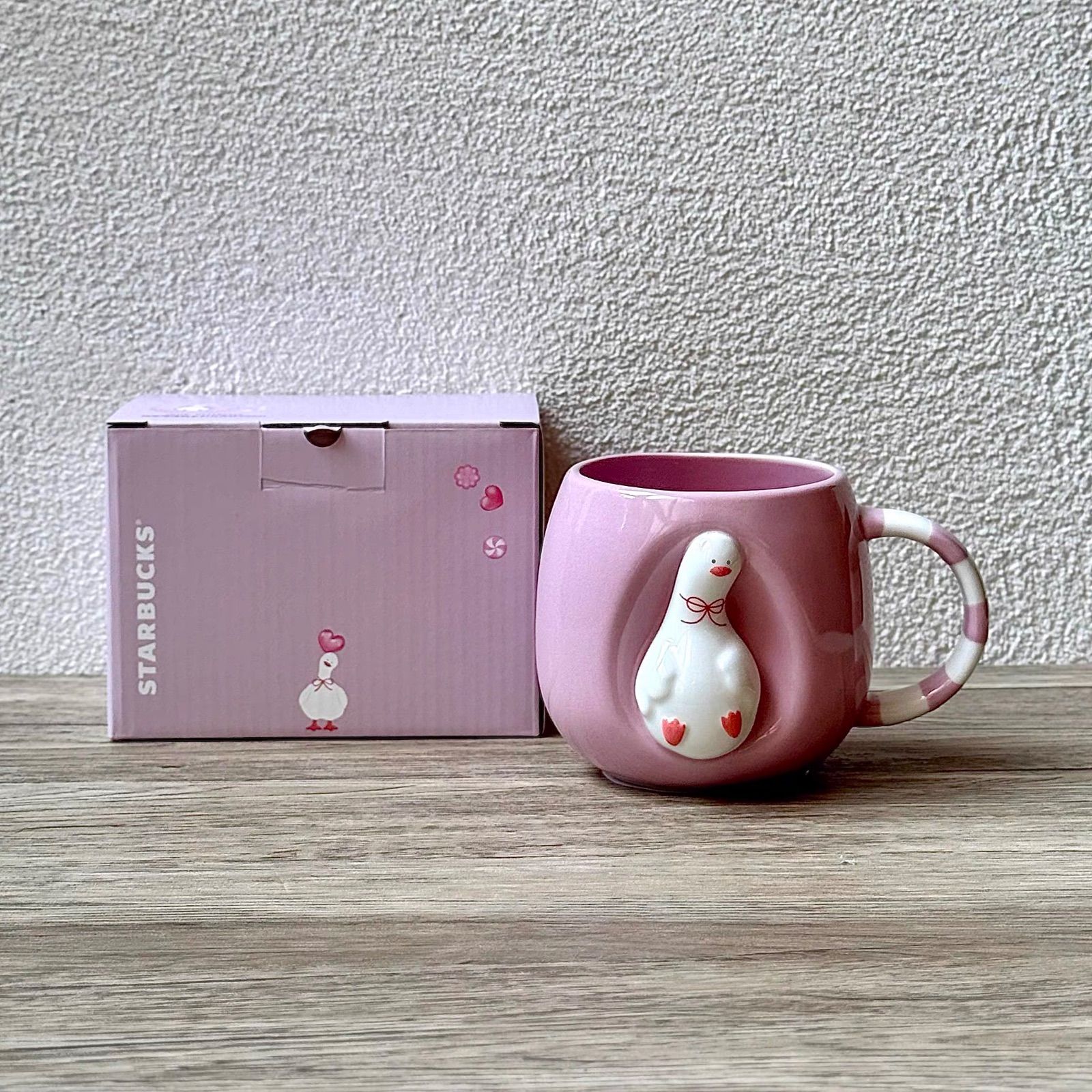 スターバックス アヒル バレンタイン マグカップ - メルカリ