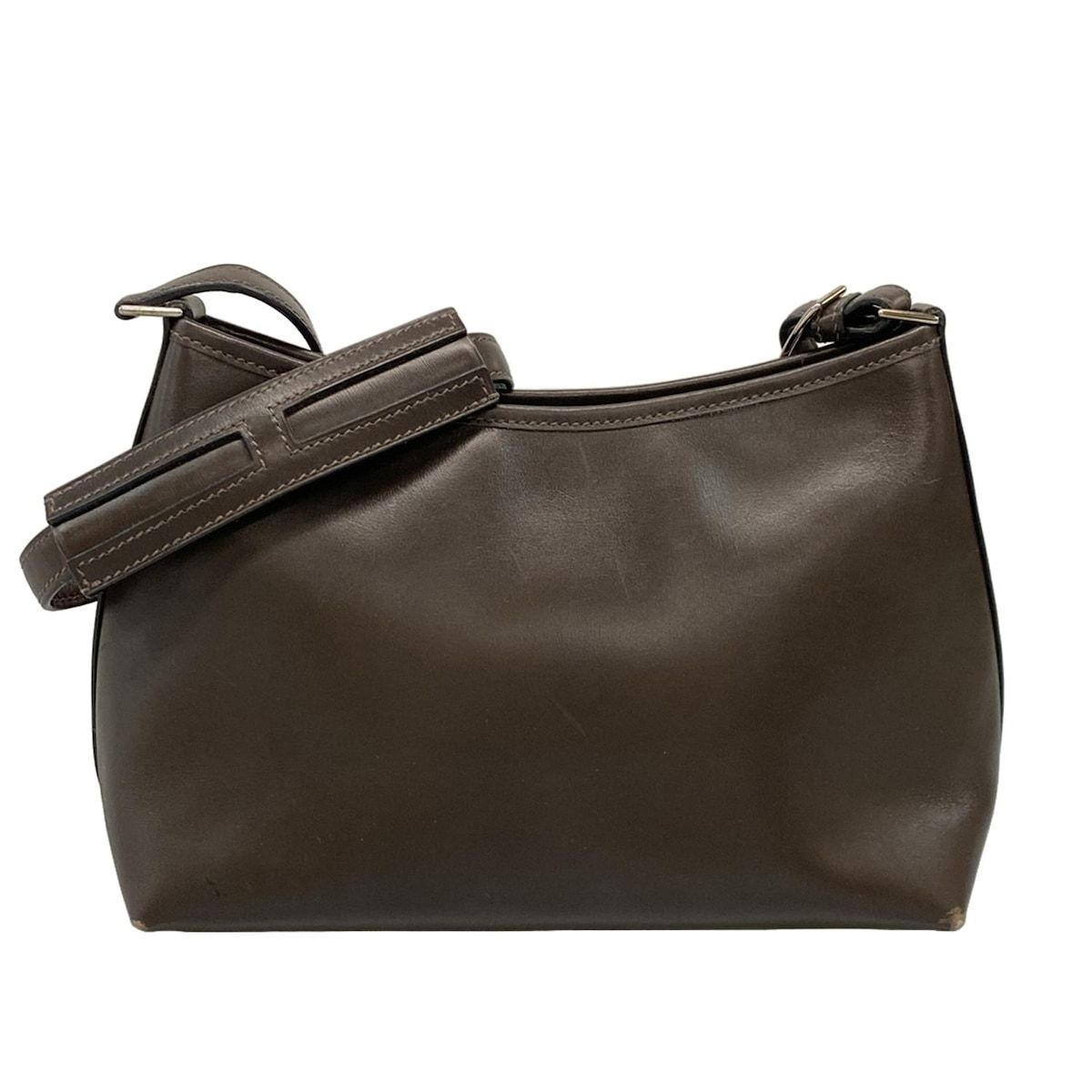 HERMES(エルメス) ショルダーバッグ ベルランゴPM ダークブラウン 