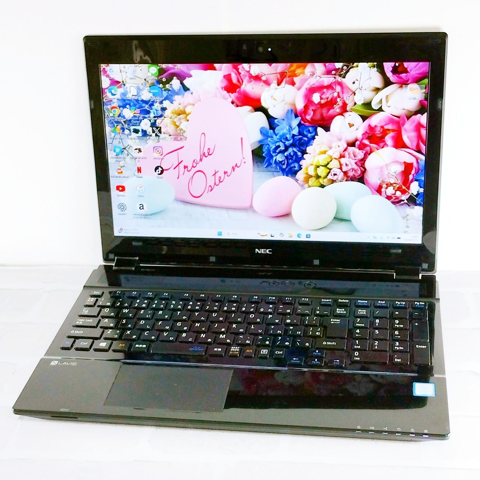 たっぷり1TB Blu-ray フルHD 15.6インチ テンキー 最新Windows11