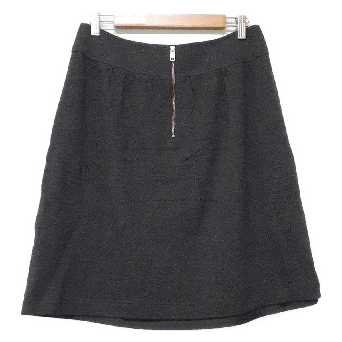 極美品 大きいサイズ】BURBERRY LONDON フリンジスカート 44 極美品