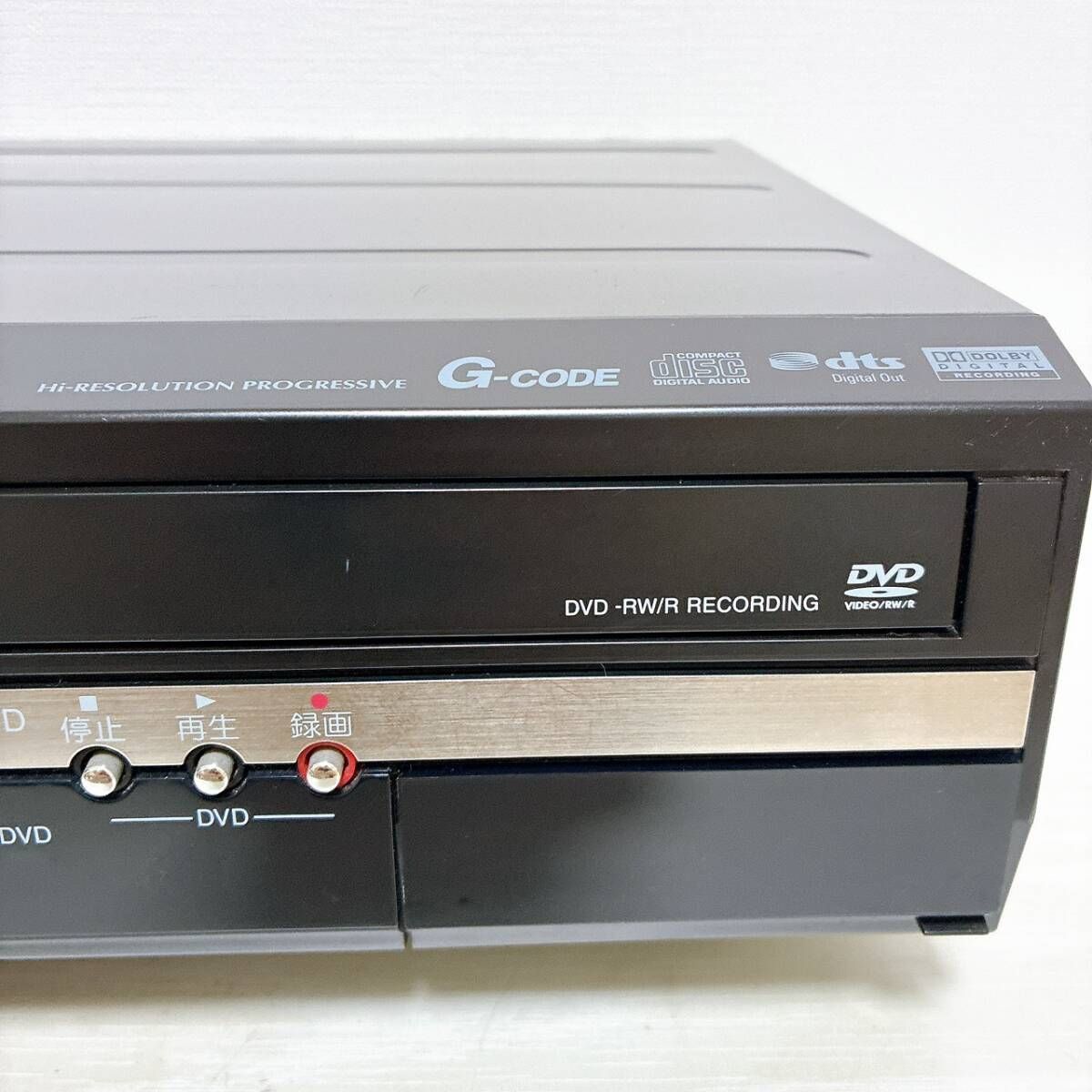 T10073950 【整備品】 TOSHIBA 東芝 VHS/DVD 一体型 ビデオレコーダー