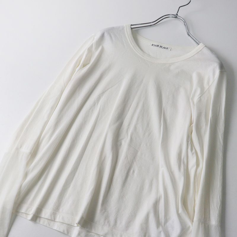2024AW リアムプラージュ R'IAM-PLAGE Sheer Cuff プルオーバー
