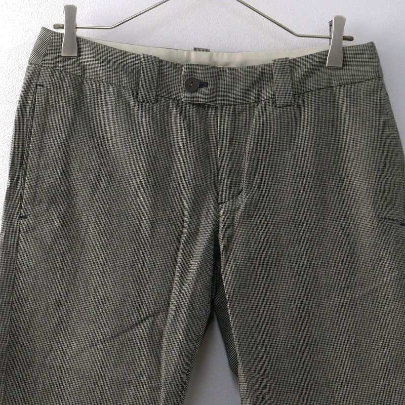 パラスパレス Pal'las Palace インディゴ染め千鳥パンツ 3＼インディゴ