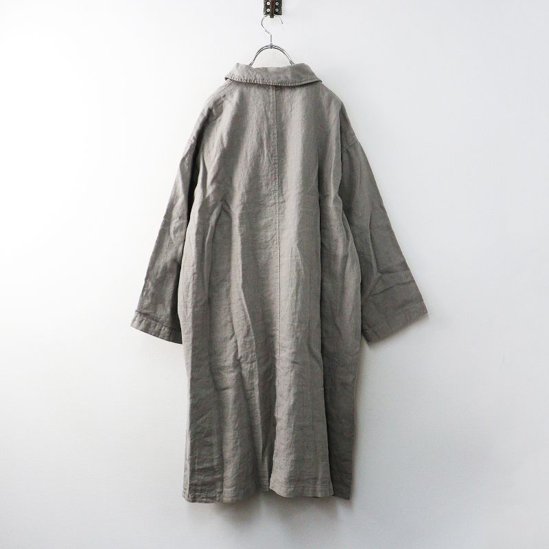 2025AW 定価5.2万 ネストローブ nest Robe リネンステンカラーライト