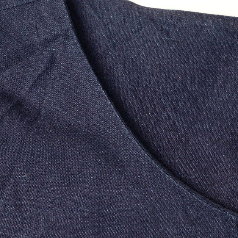 パラスパレス Pal'las Palace インディゴ染めフレアワンピース