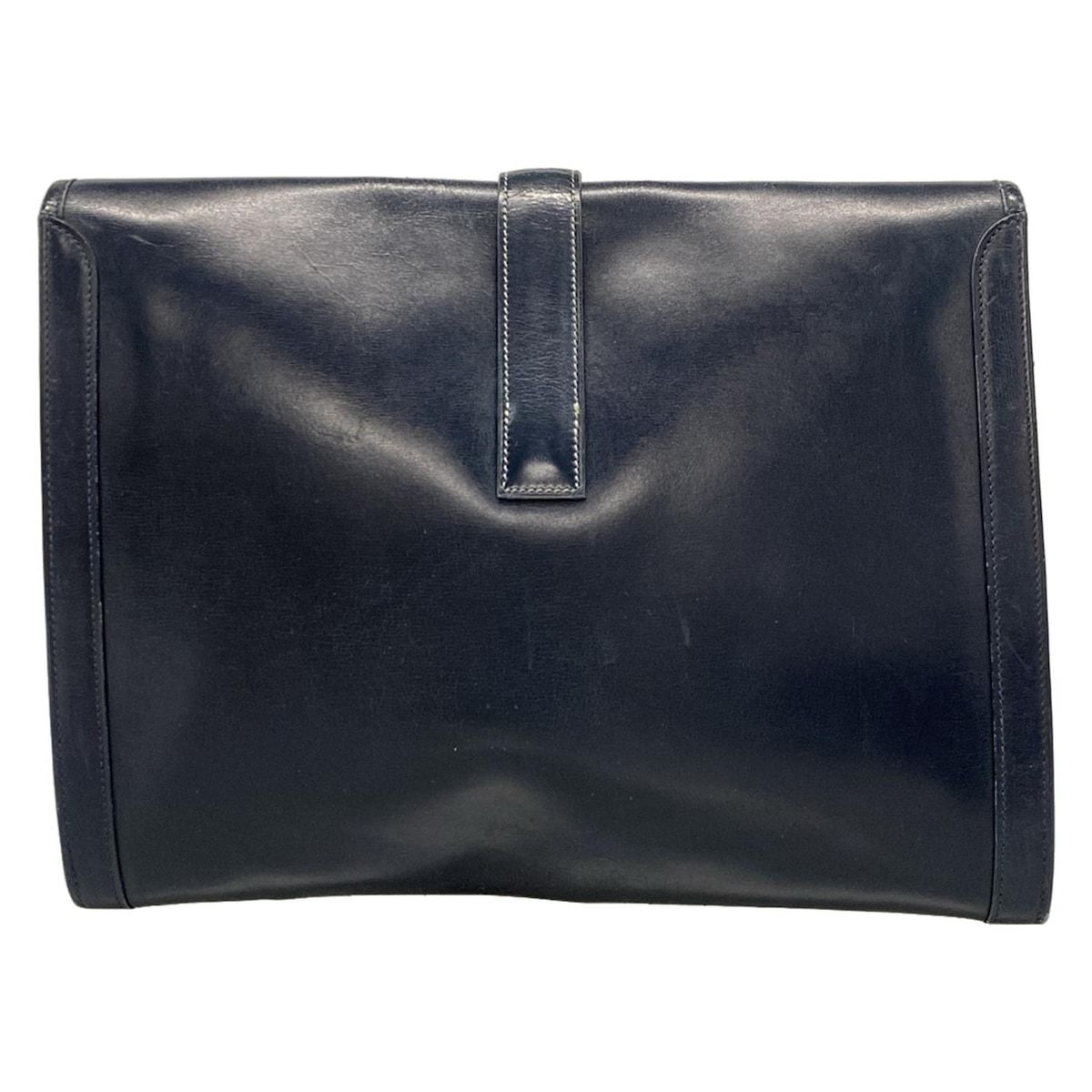 【美品】HERMES ポシェットバザールGM クラッチバッグ エルメス HERMES(エルメス) クラッチバッグ ジジェGM ネイビー - メルカリ