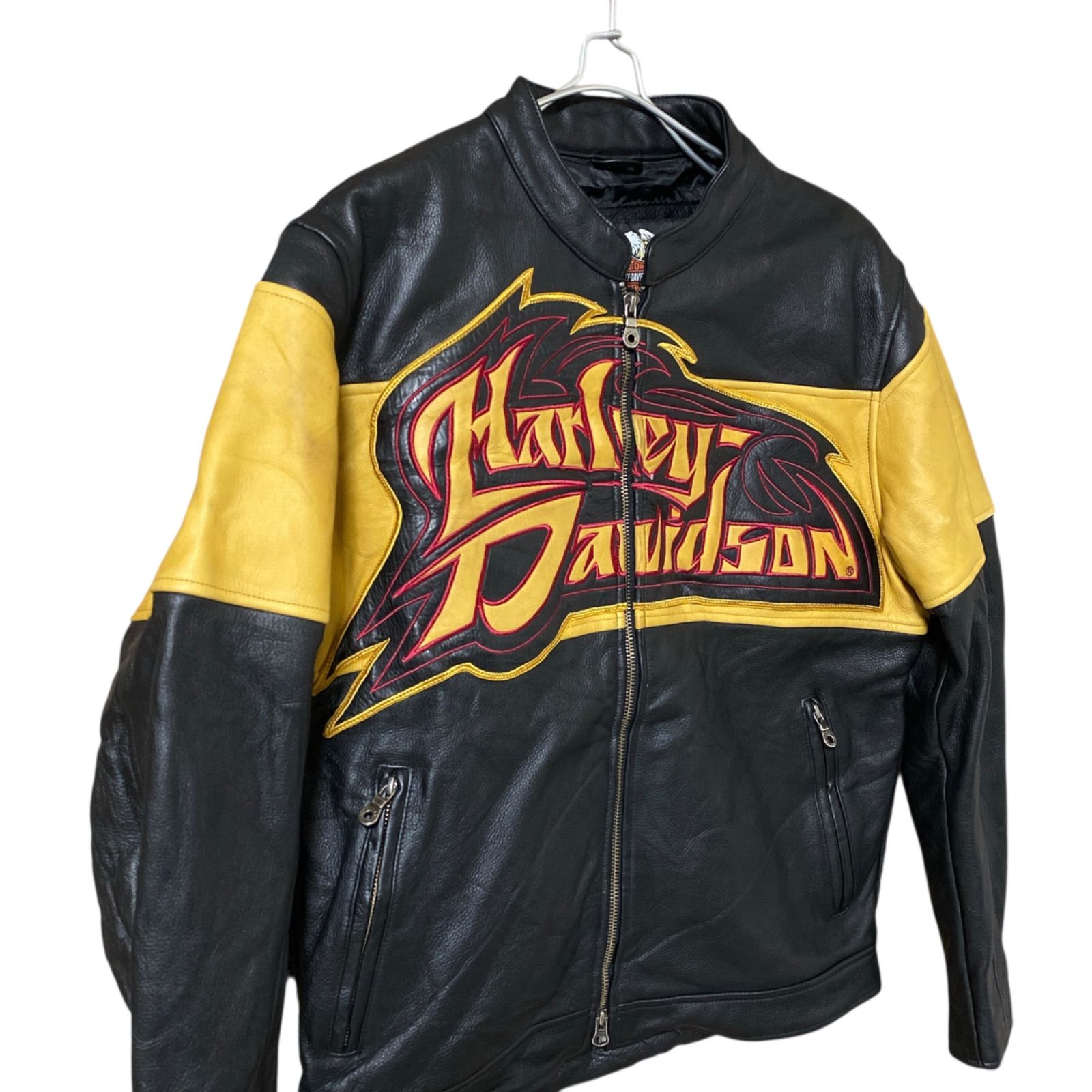 ヴィンテージ レザージャケット ハーレーダビッドソン 希少 ライダース