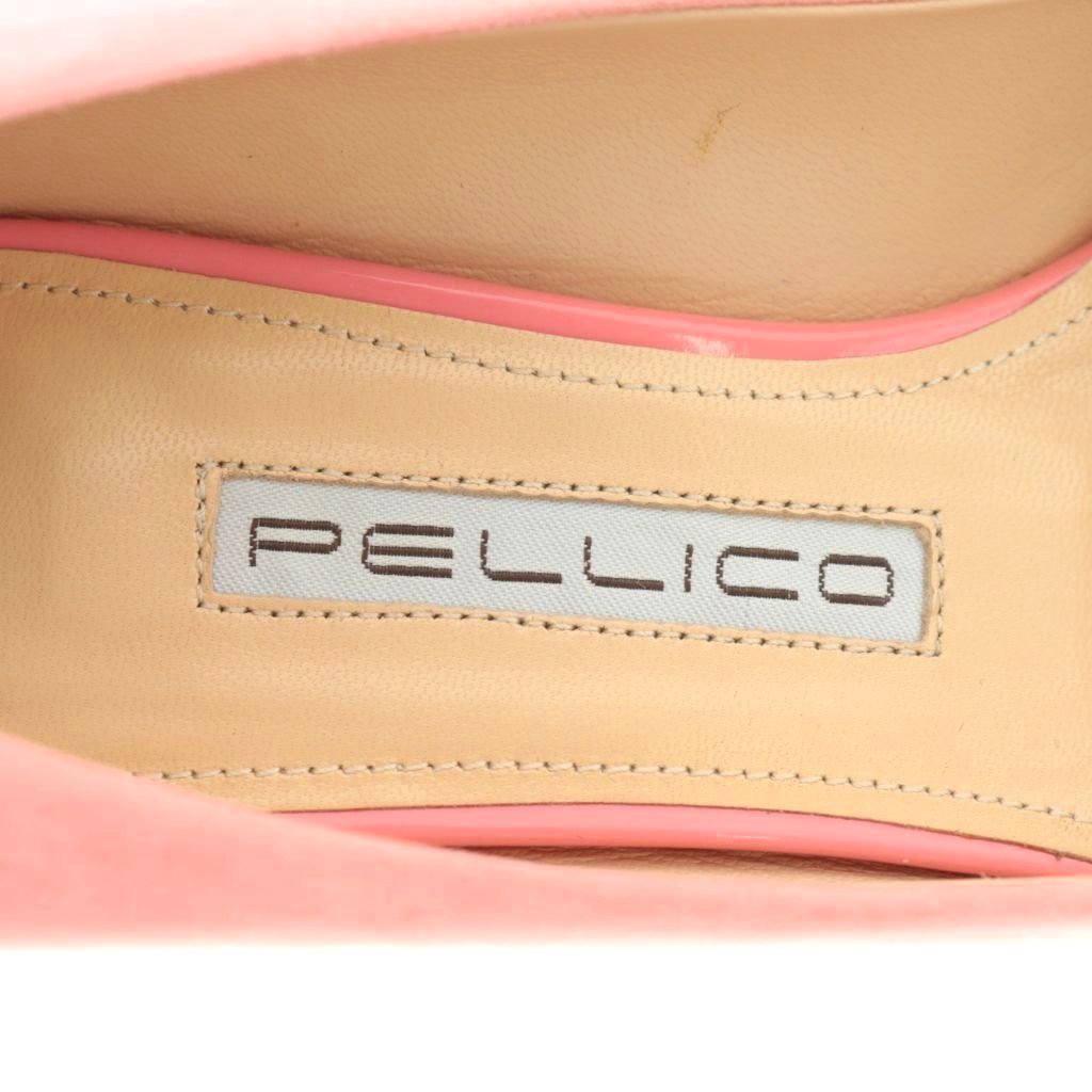ペリーコ PELLICO ANDREA35 パンプス ポインテッドトゥ チャンキー