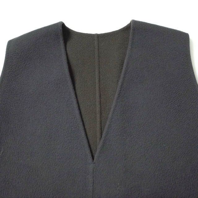 サエ 様用　drawer ドゥロワー　ウールリバーコンビベスト　ジレ Drawer ドゥロワー 21AW 日本製 ウールリバーコンビベスト 6521-234